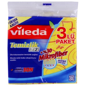 VILEDA MICROFIBER 3 L BEZ