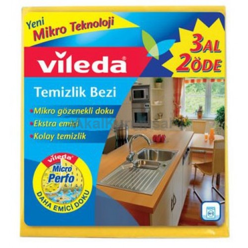 Vileda Temizlik Bezi 38x40cm 3l