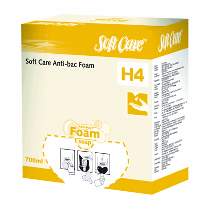 SOFTCARE ANTI-BAC FOAM H4 Dezenfektan Ieren El Yikama Kpg 0,70KG
